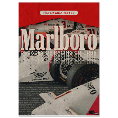 Marlboro Racing - Poster