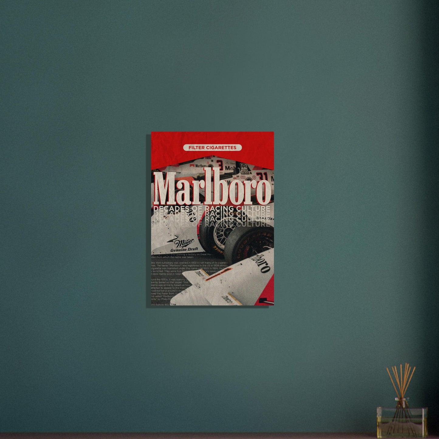 Marlboro Racing - Poster