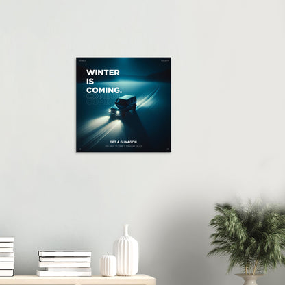 Mercedes G-Wagon - Winter Poster