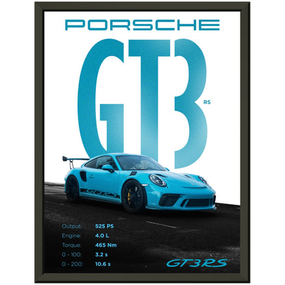 992 GT3 RS - Racecar Poster